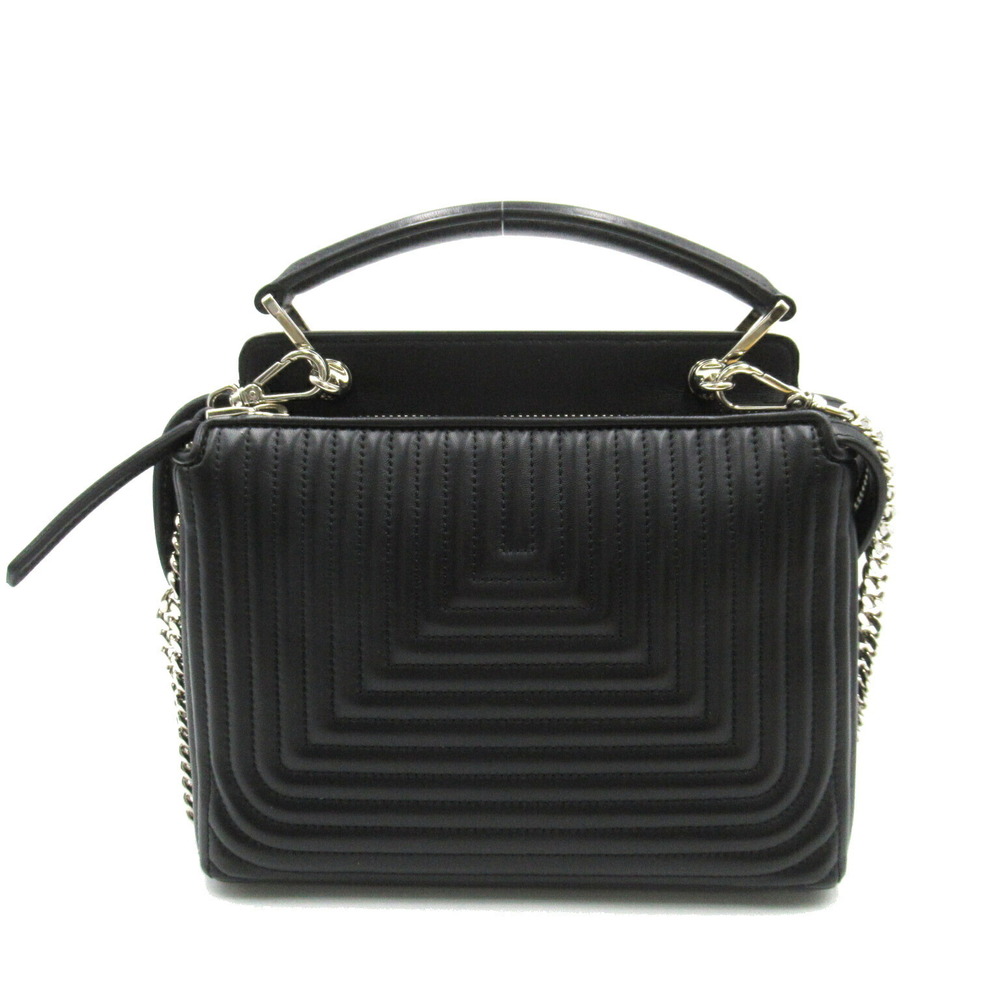 Fendi.Com Click 2way Shoulder Bag Black - image 2